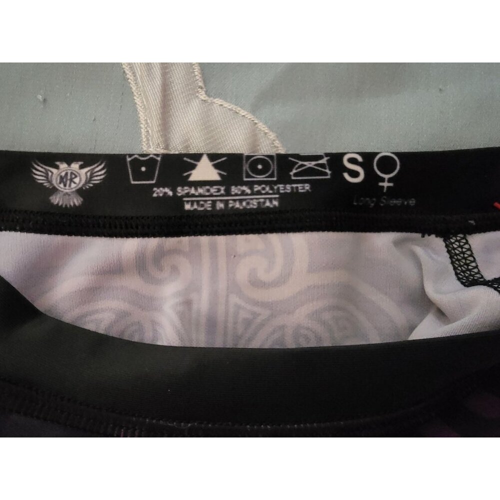 Raven Fightwear Women's Nordic IBJJF Approved Rash Guard- Small - Picture 3 of 3